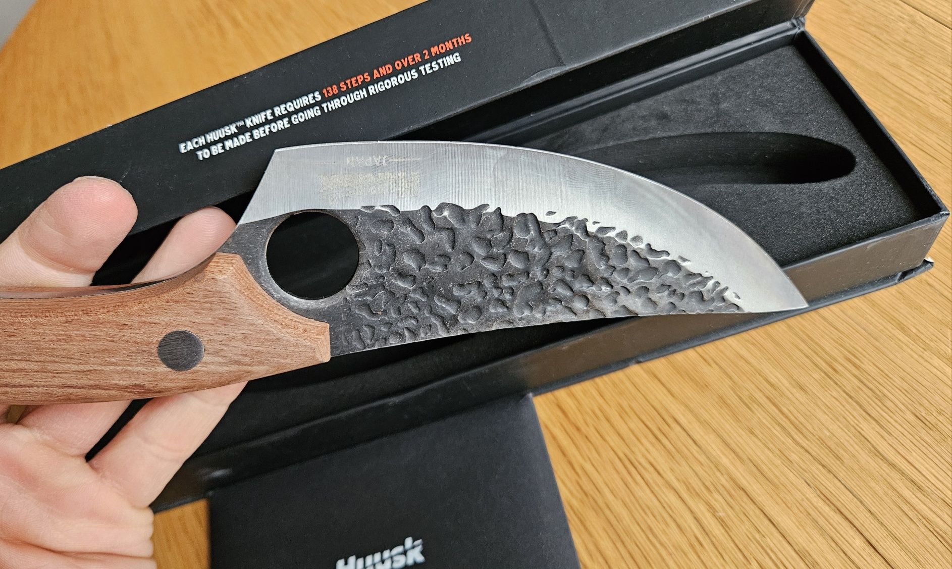 Nowy Nóż Kuchenny Huusk Knife