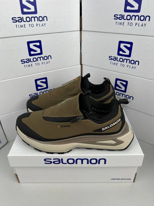 Чоловічі кросівки Salomon Odyssey ELMT Advanced Brown коричневі