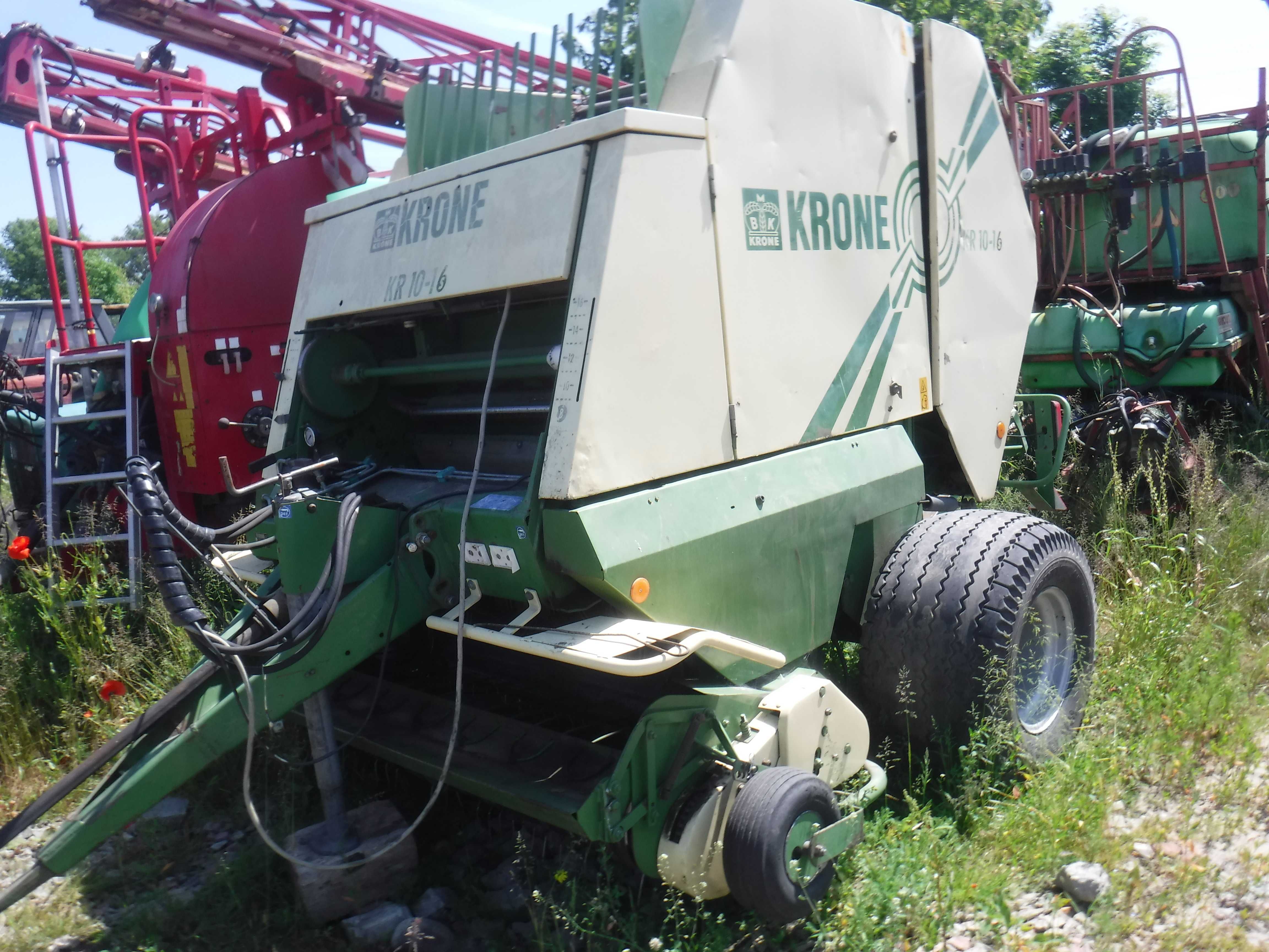 Prasa KRONE KR 10-16 siatka , rotor, noże jak SIPMA Classic