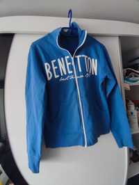 Bluza niebieska united colors od Benetton s