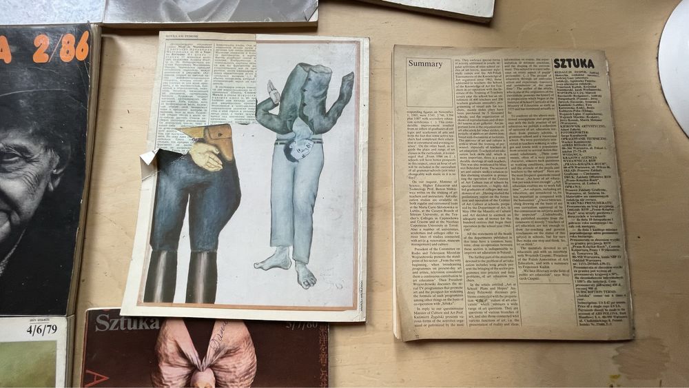 32 czasopismo magazyn Sztuka + Polska grafika współczesna Beksiński