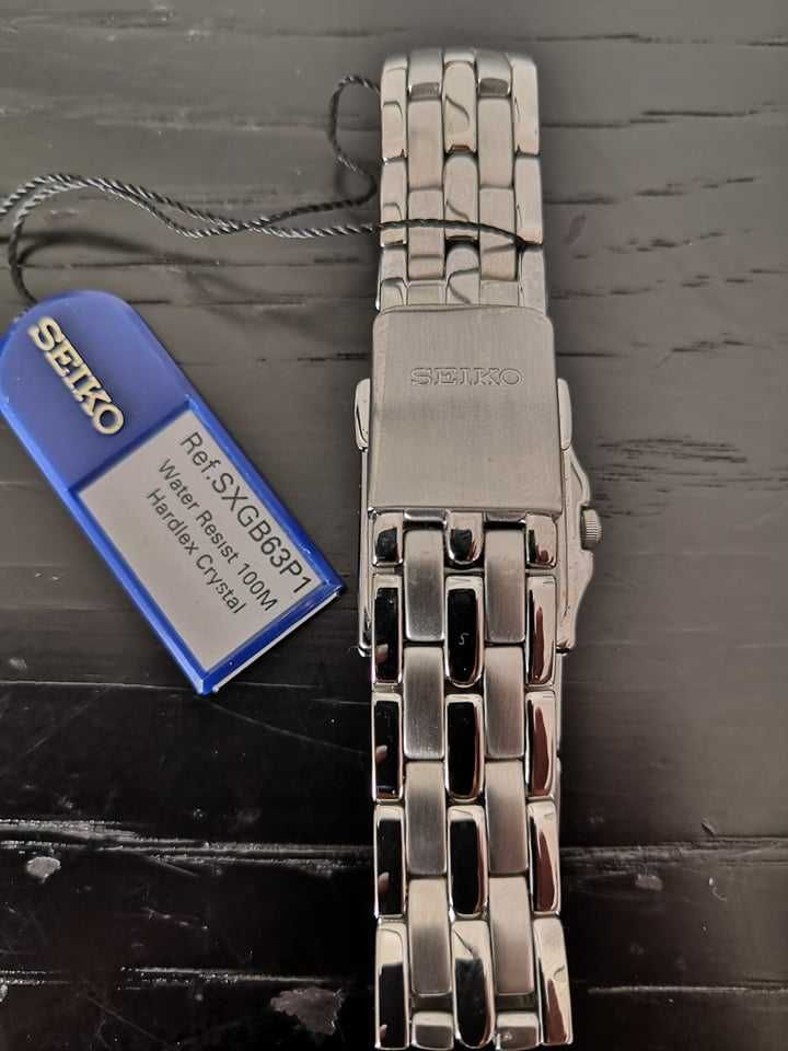 Relógio de Pulso de Senhora (Seiko SXGB63P1, Novo e Original)