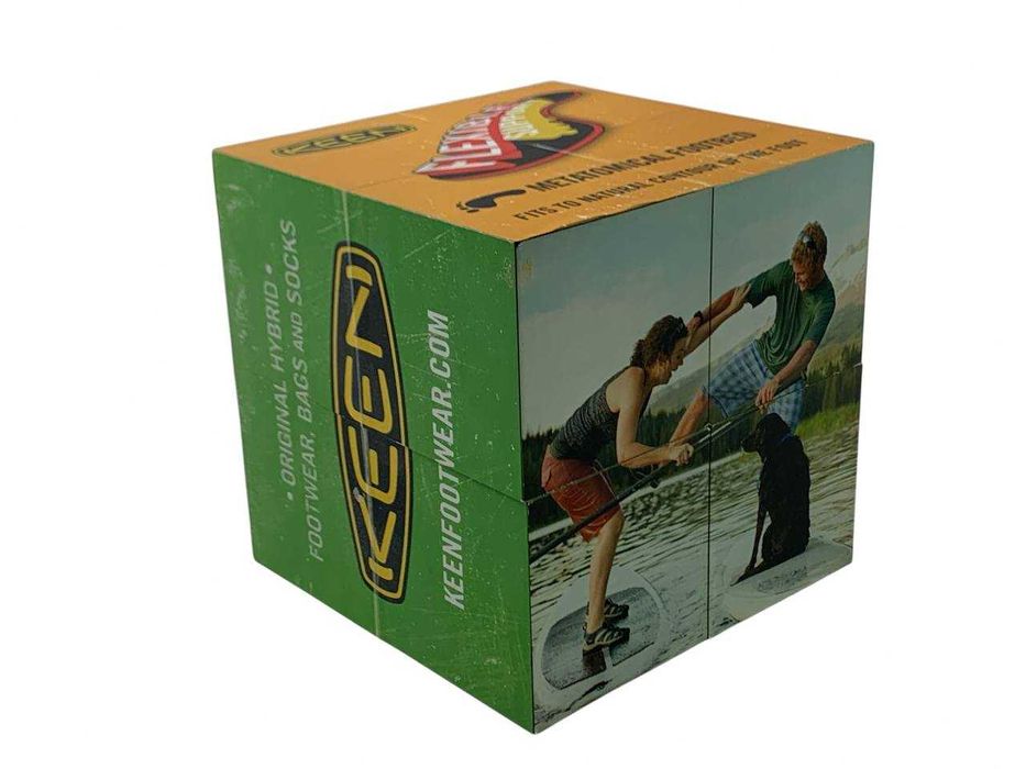 Kostka reklamowa Keen – układanka modułowa