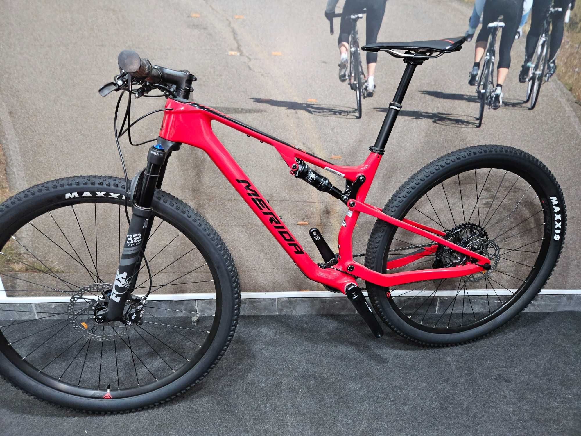Merida Ninety Six RC XT Vermelho/Preto T-M