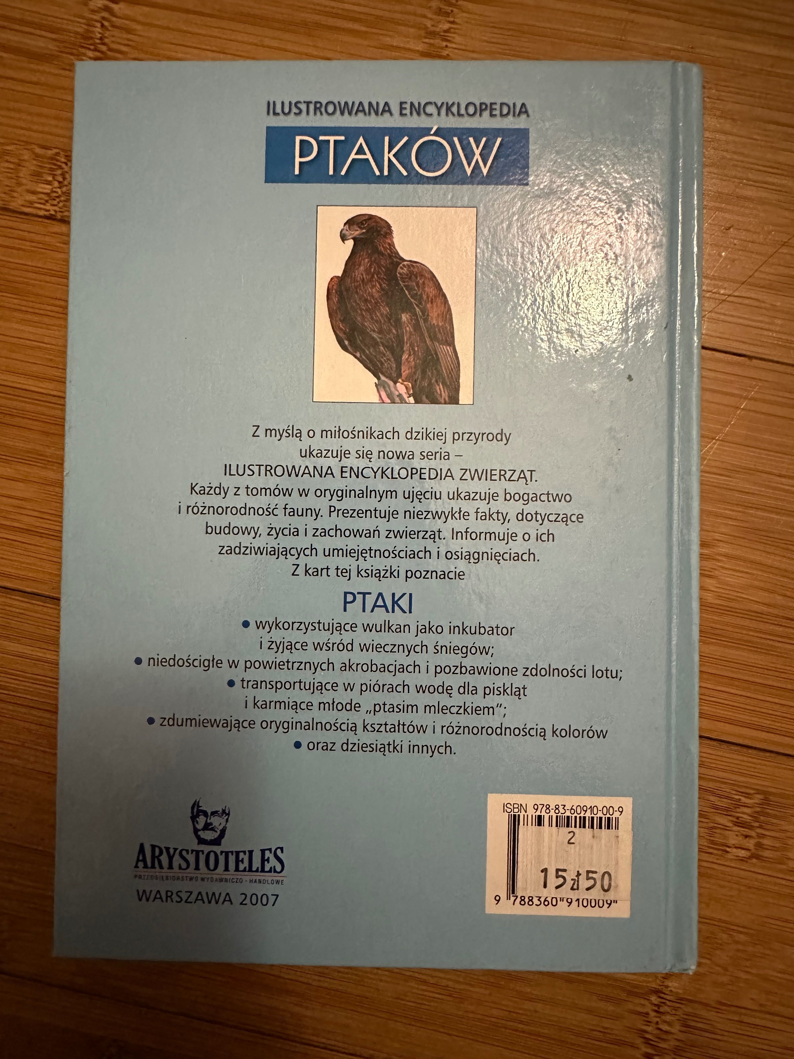 Ilustrowana encyklopedia ptaków Andrzej Trepka książka