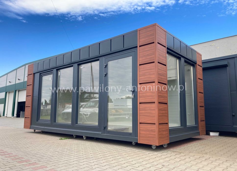 NOWY Pawilon Kontener Biurowy Salon Kosmetyczny Fryzjerski - PRODUCENT