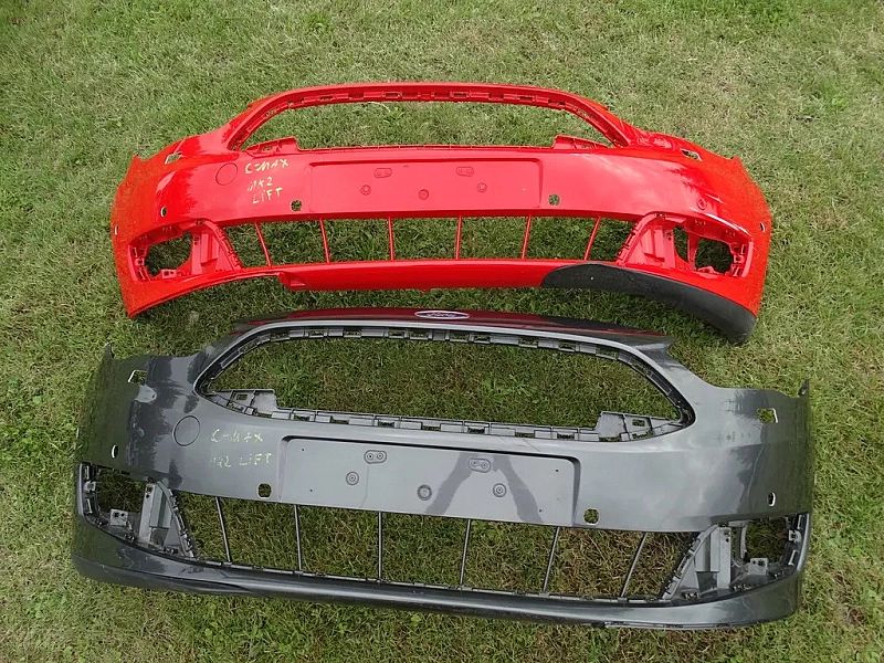 Zderzak przedni Ford C-Max MK2 Lift Spryski 6xPDC