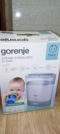 Стерилізатор для бутилочок steam sterilizer gorenje st 550by