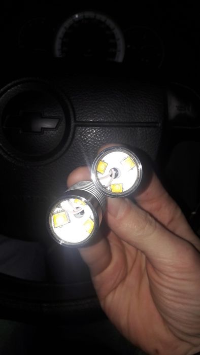 Led лампы заднего хода Aveo, Lacetti, Lanos