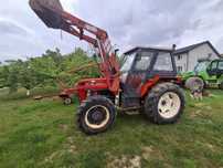 Zetor 6245 z turem, 4x4, 3400mtg, orginalne, sprawny [7245]