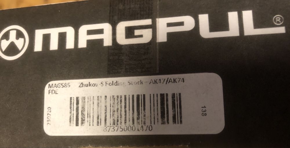 Kolba Magpul Zhukov-S coyote