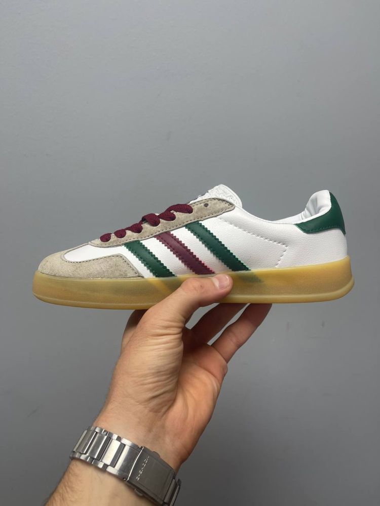 Sneakersy Adidasy x Gucci white green red