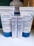 Bioderma atoderm крем для рук, бальзам для губ Caudalie