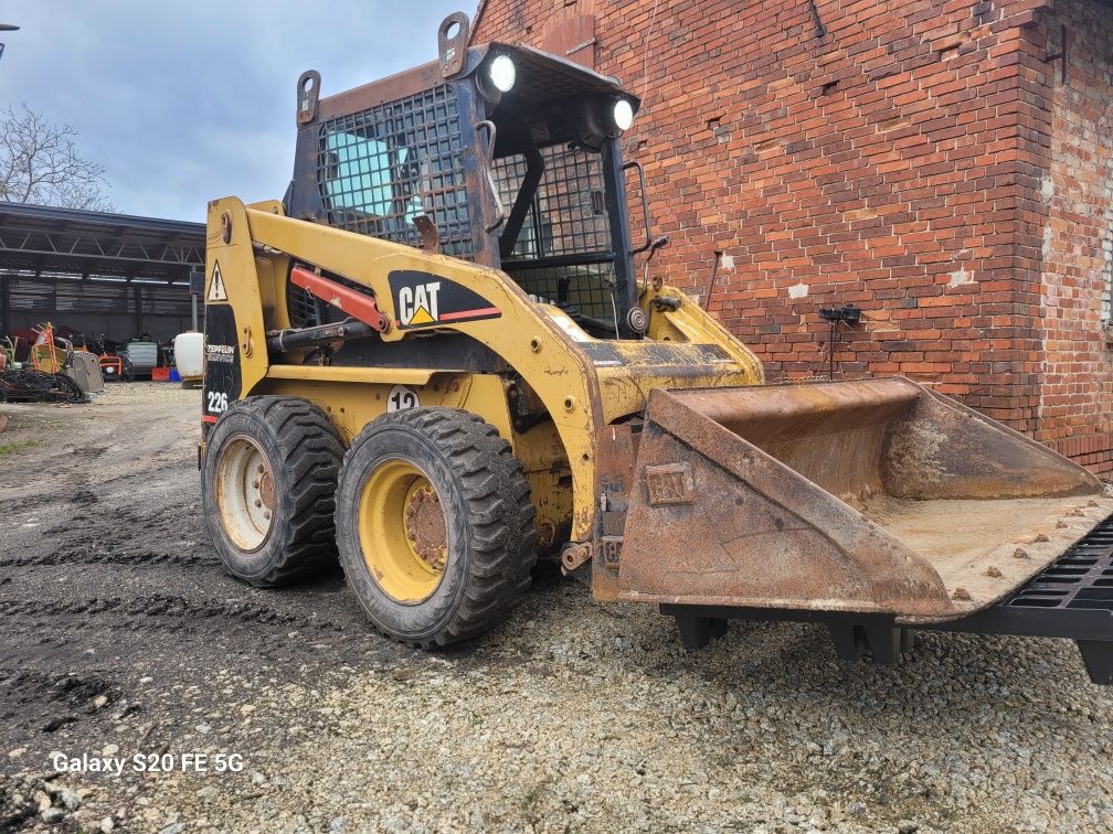 Miniładowarka caterpillar 226 Cat 2001r. ładowarka