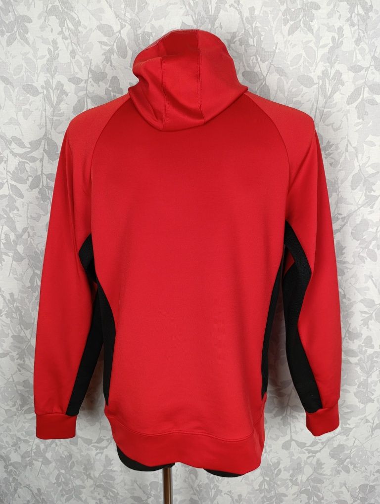 Bluza Twinzz XL Czerwono Czarna z Kapturem