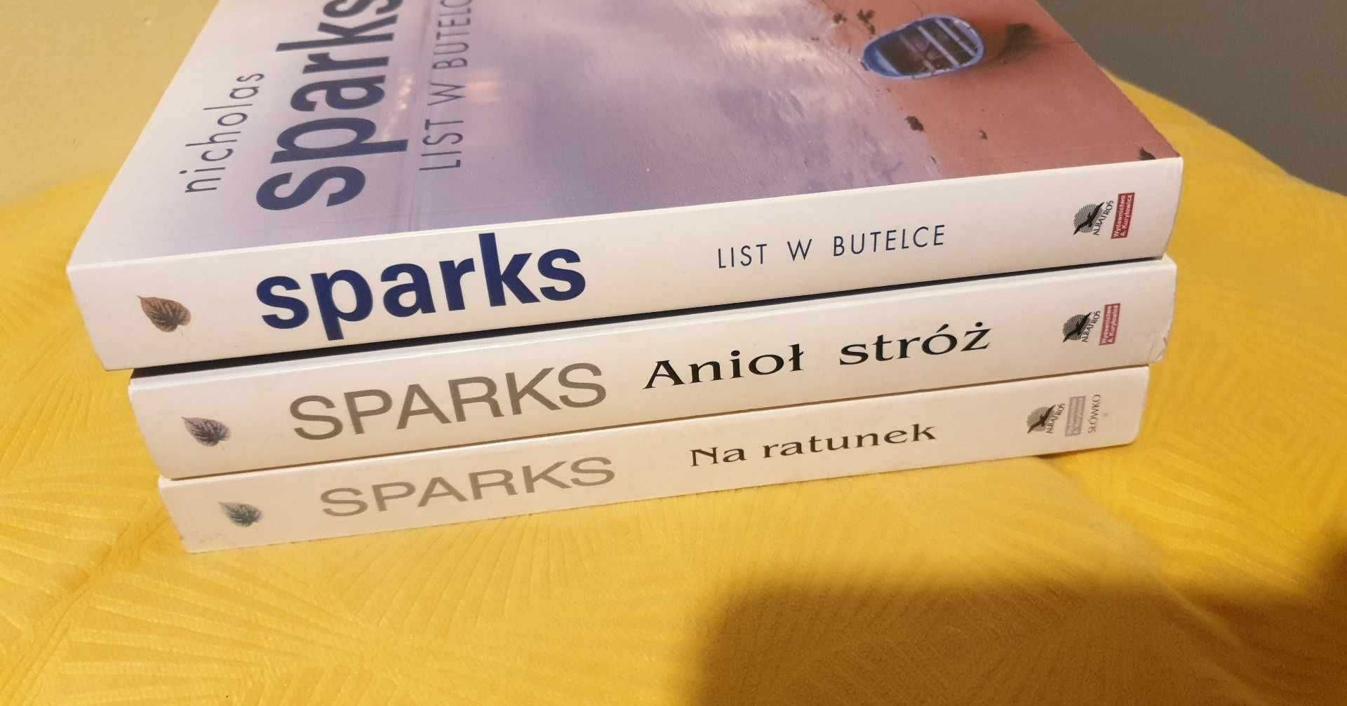 3 książki Sparks