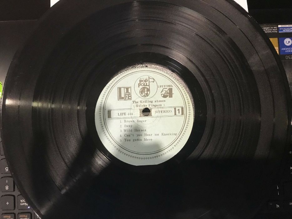 Rolling Stones - Sticky Fingers - Korean Pressing Life Studio 54 Label
