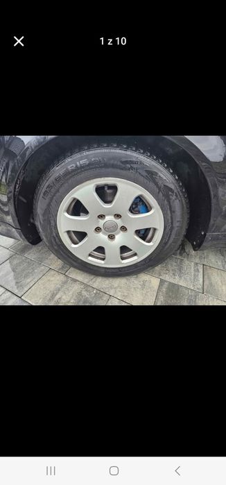 Opony felgi koła 5x112 15 zima Audi VW