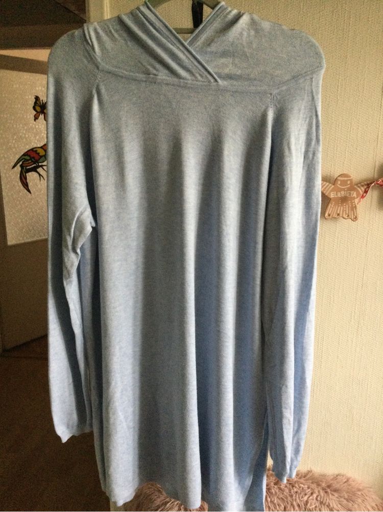 Tatuum -sweter /bluza z kapturem ,błękitna roz.  XL
