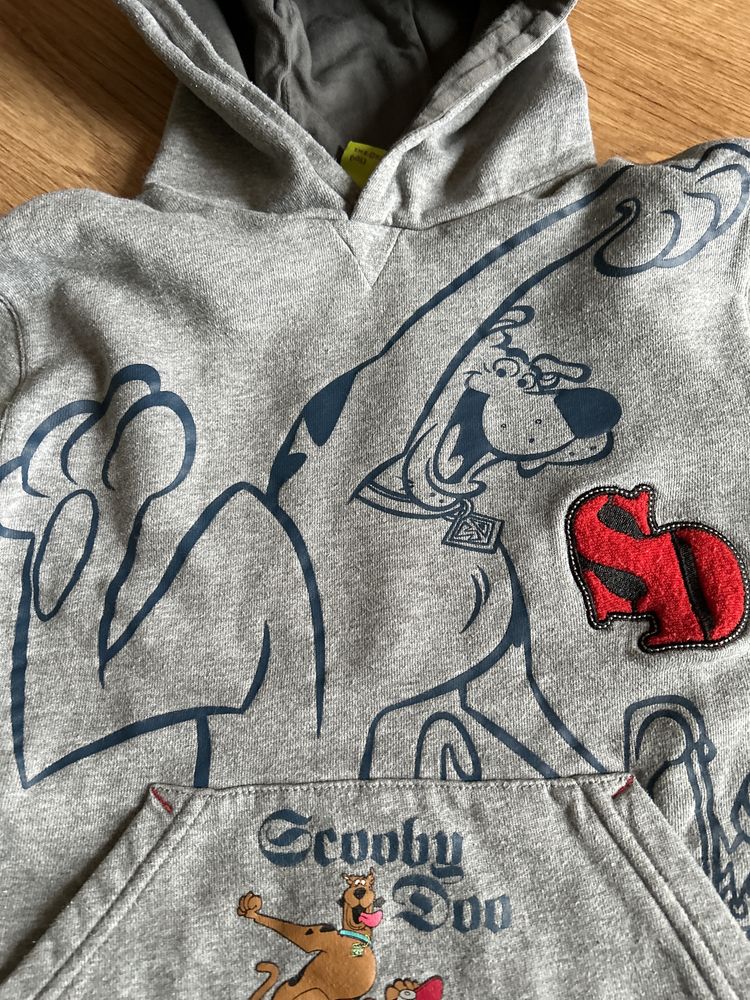 2 sweterki i bluza Scooby-Doo 5-6 lat