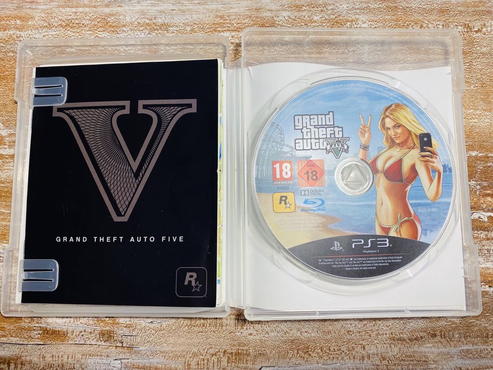 Продам диск ГТА5 GTA5 игра Sony PlayStation 3