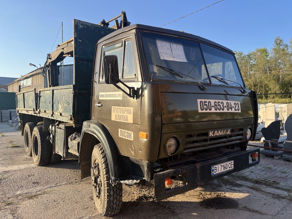 КАМАЗ манипулятор