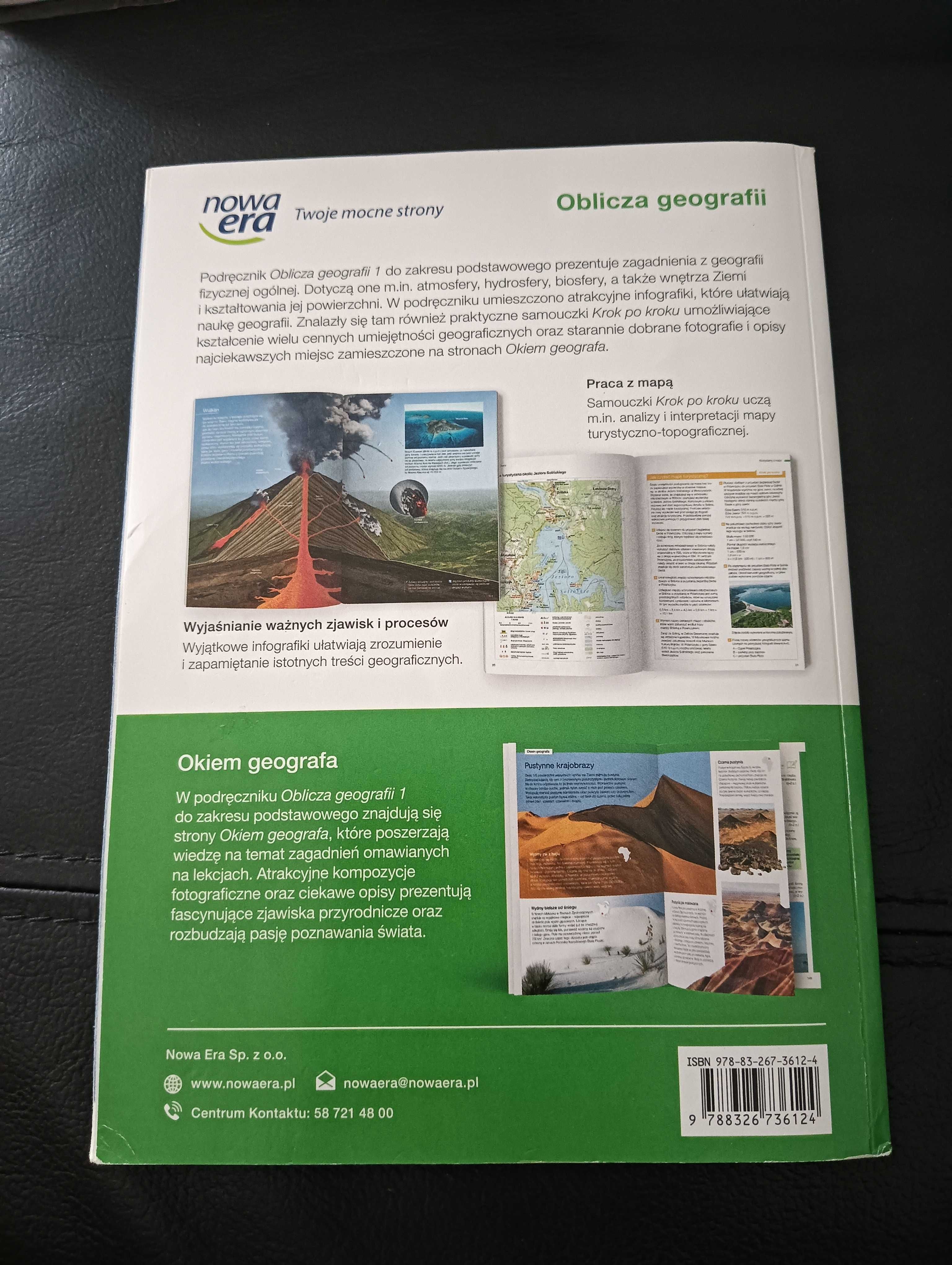Podręcznik do geografii klasa 1 oblicza geografii zakres podstawowy