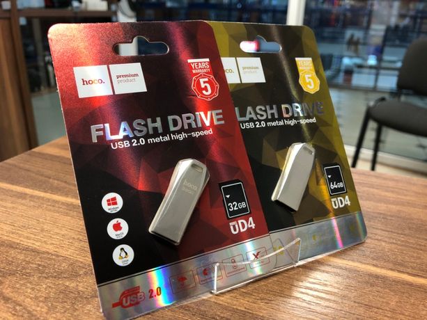 Флешка USB Flash Drive Hoco UD4 - 32 Гб, 64 Гб