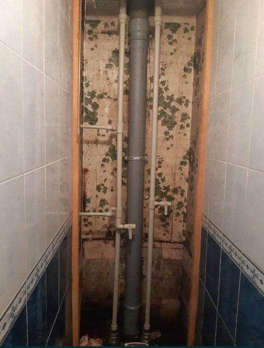 Сантехник.Замена Стояков Воды и Канализации.