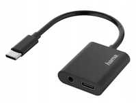Hama Adapter Przejściówka Usb-C Do Usb-C + Jack