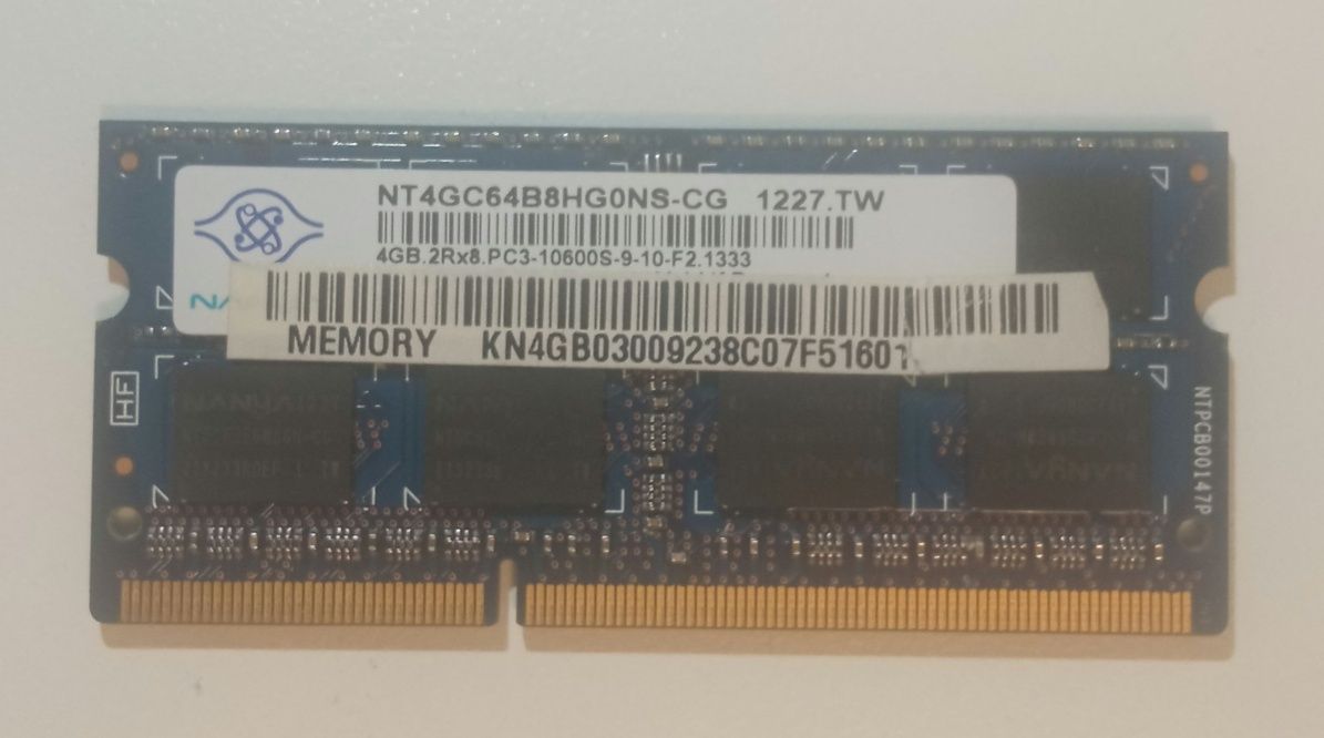 Pamięć RAM DDR3 Nanya 4 GB