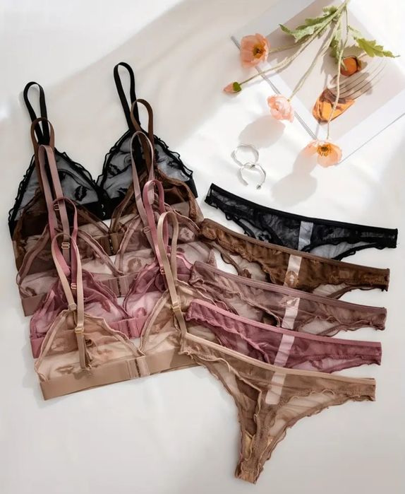 Классное сексуально женские нижнее белье сеточка с губами стринги S