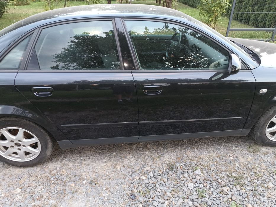Drzwi prawy lewy przód tył LZ9W Audi A4 B6 ładne do założenia