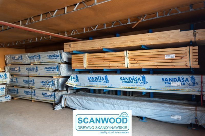 Drewno C24 konstrukcyjne, kantówka 45 x 120 mm, suszone i strugane