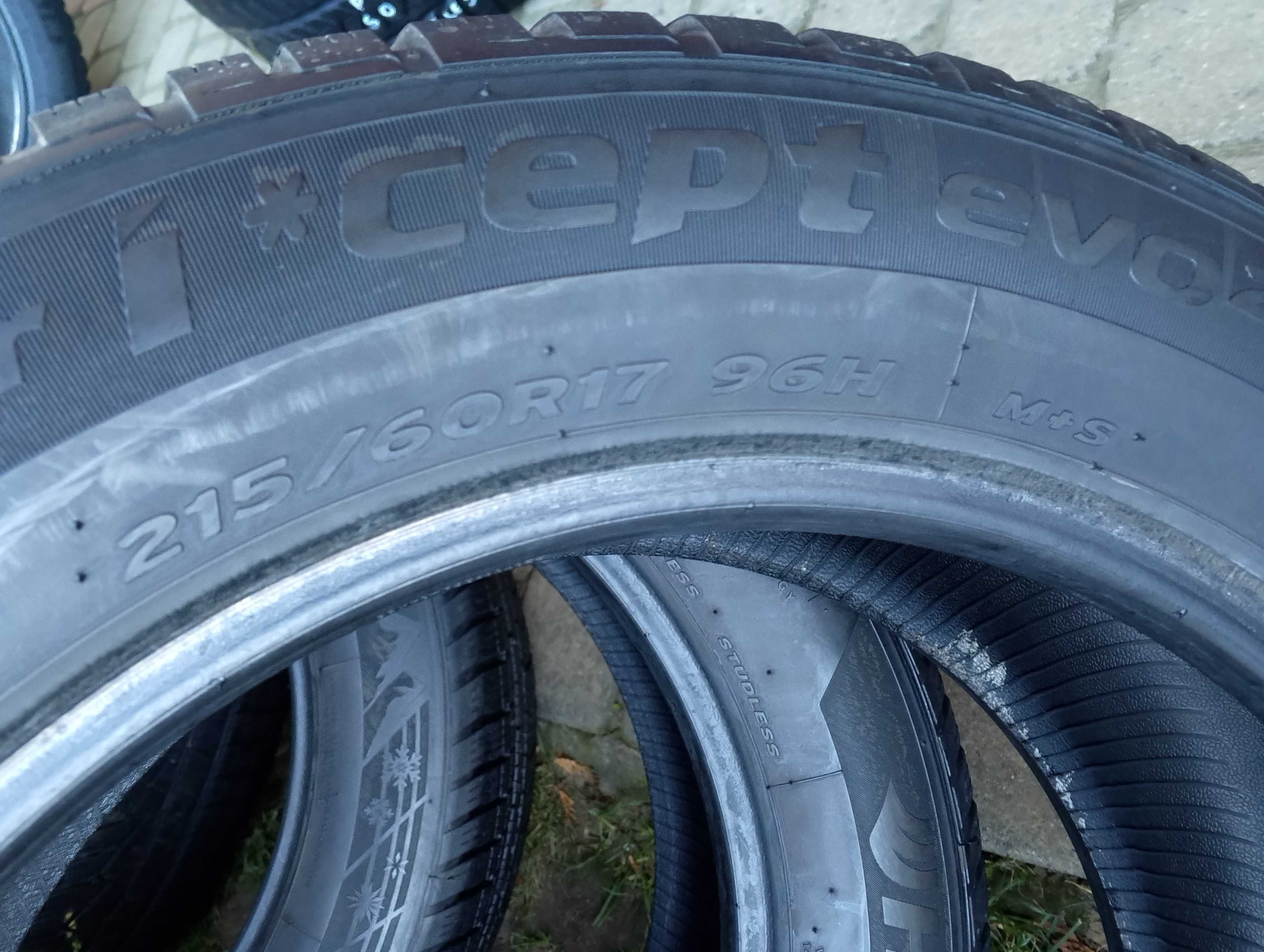opony 4szt.215/60/17 Hankook Winter Evo