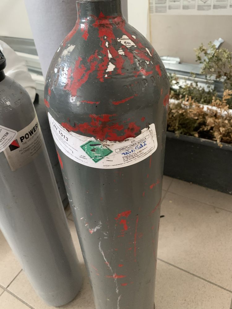 Butla gaz propan-butan dwutlenek tlen mala duza