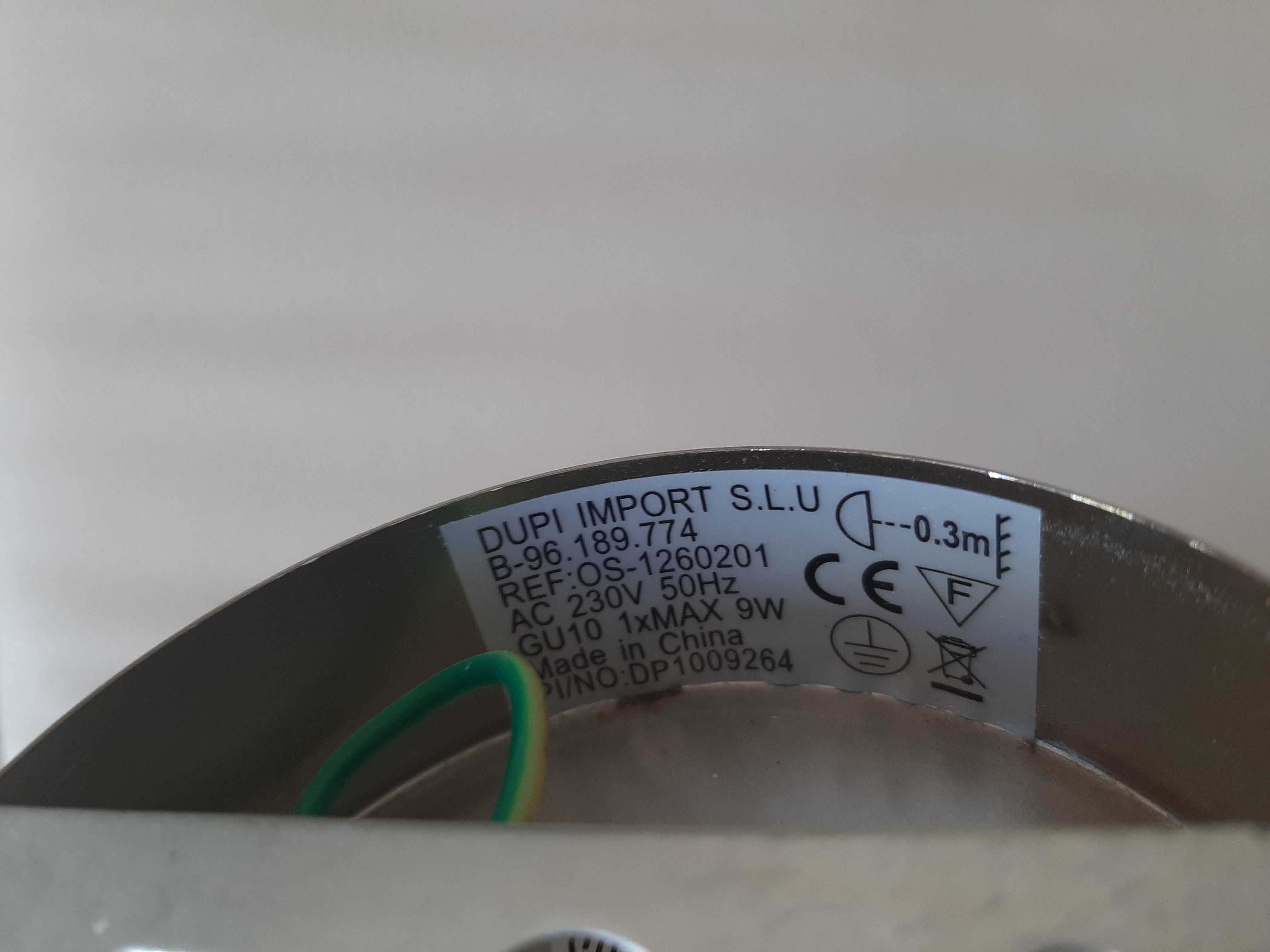 Foco de Parede 1 luz