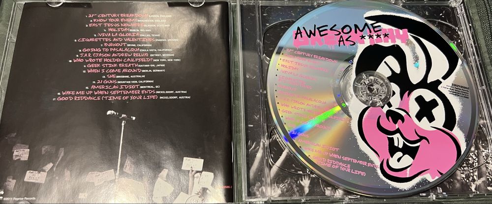 CD/DVD Green Day Awesome As F**K