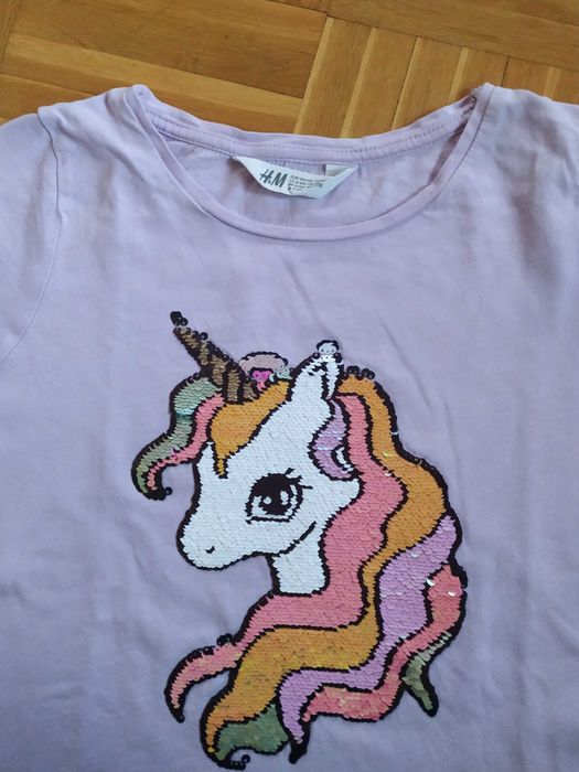 Bluzeczki dziewczęce 134 / 140 (cena za całość – 3 sztuki)