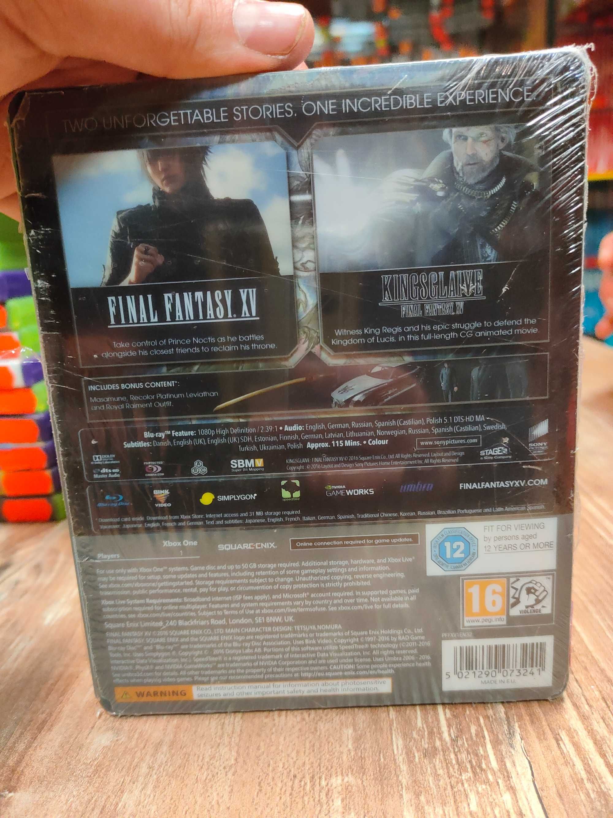 Final Fantasy XV Deluxe XBOX ONE, Sklep Wysyłka Wymiana