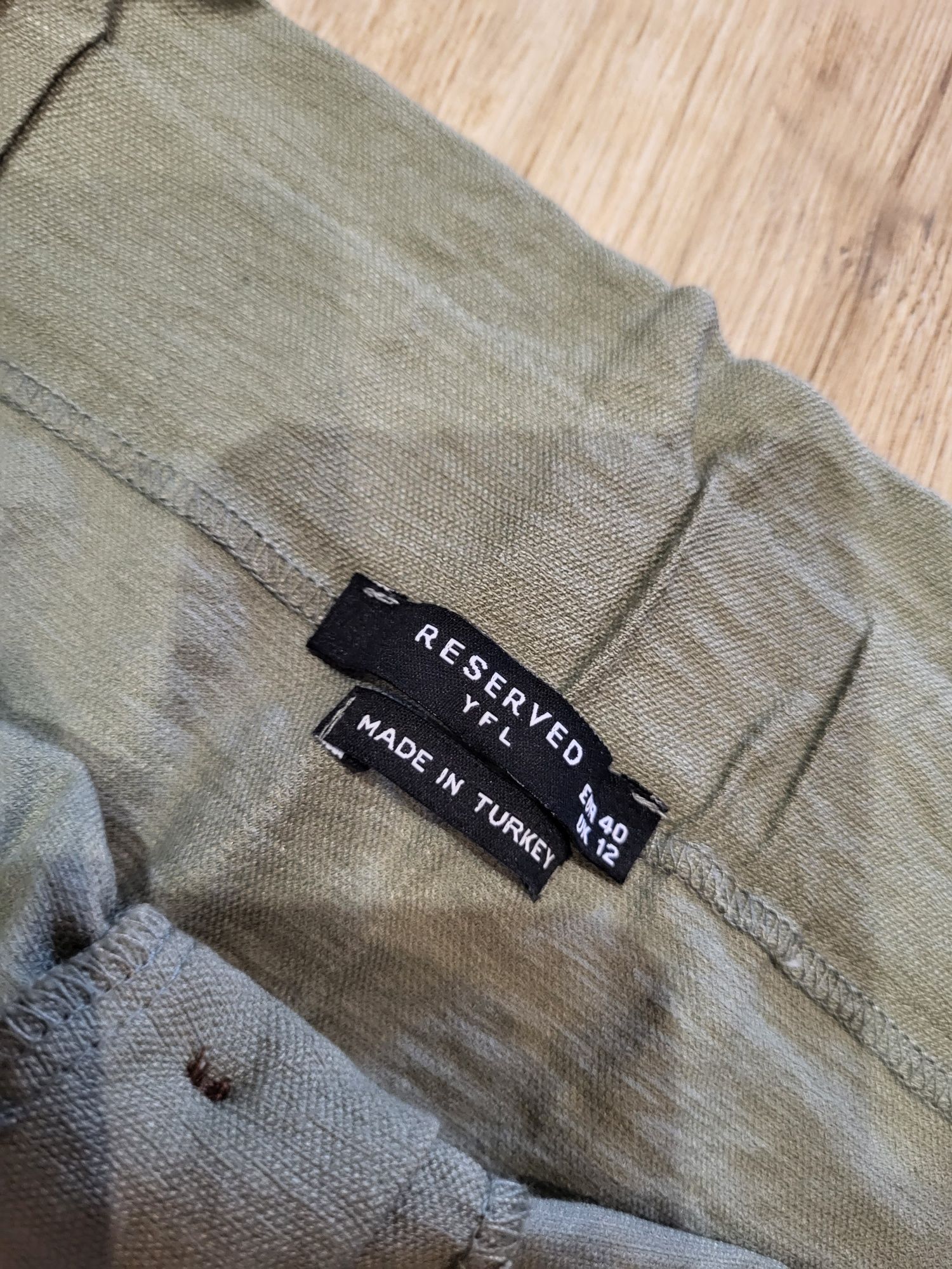 Spódnica Reserved Khaki r  38 40