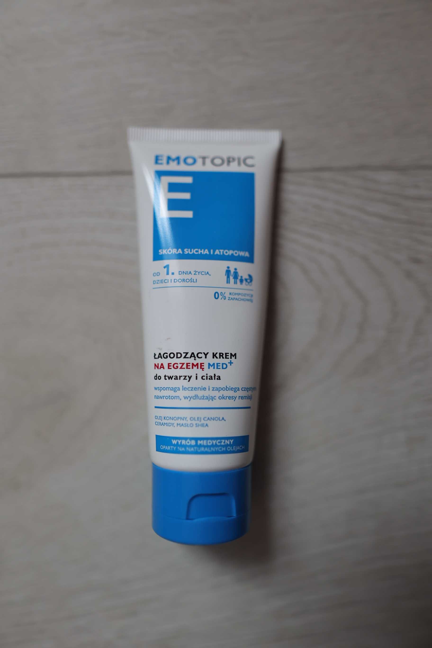 PHARMACERIS EMOTOPIC Krem łagodzący na egzemę do twarzy i ciała 75 ml