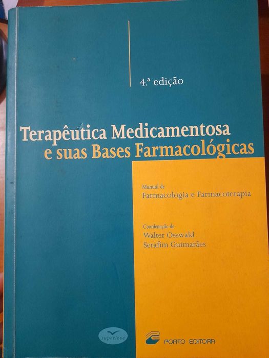 Livro Terapêutica Medicamentosa e suas Bases Farmacológicas 4ªed