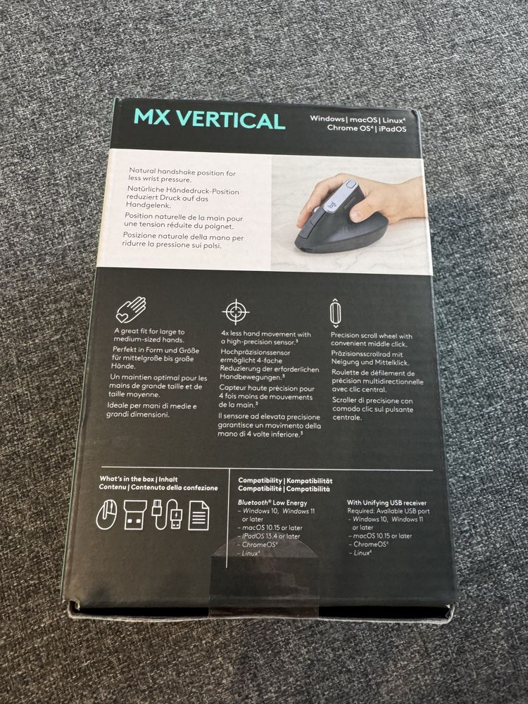 Myszka bezprzewodowa Logitech MX Vertical
