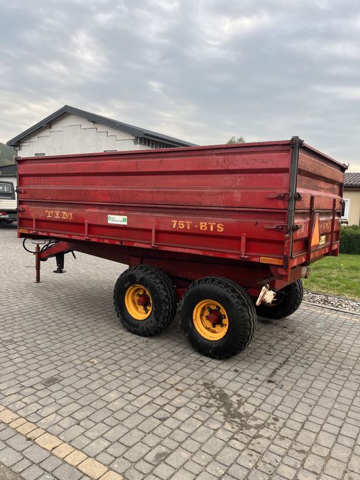 Przyczepa rolnicza TIM 7.5 T