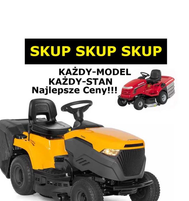 Skup Kosiarek Traktorków SKUP TRAKTORKOW Traktorek Ogrodniczy Ogrodowy