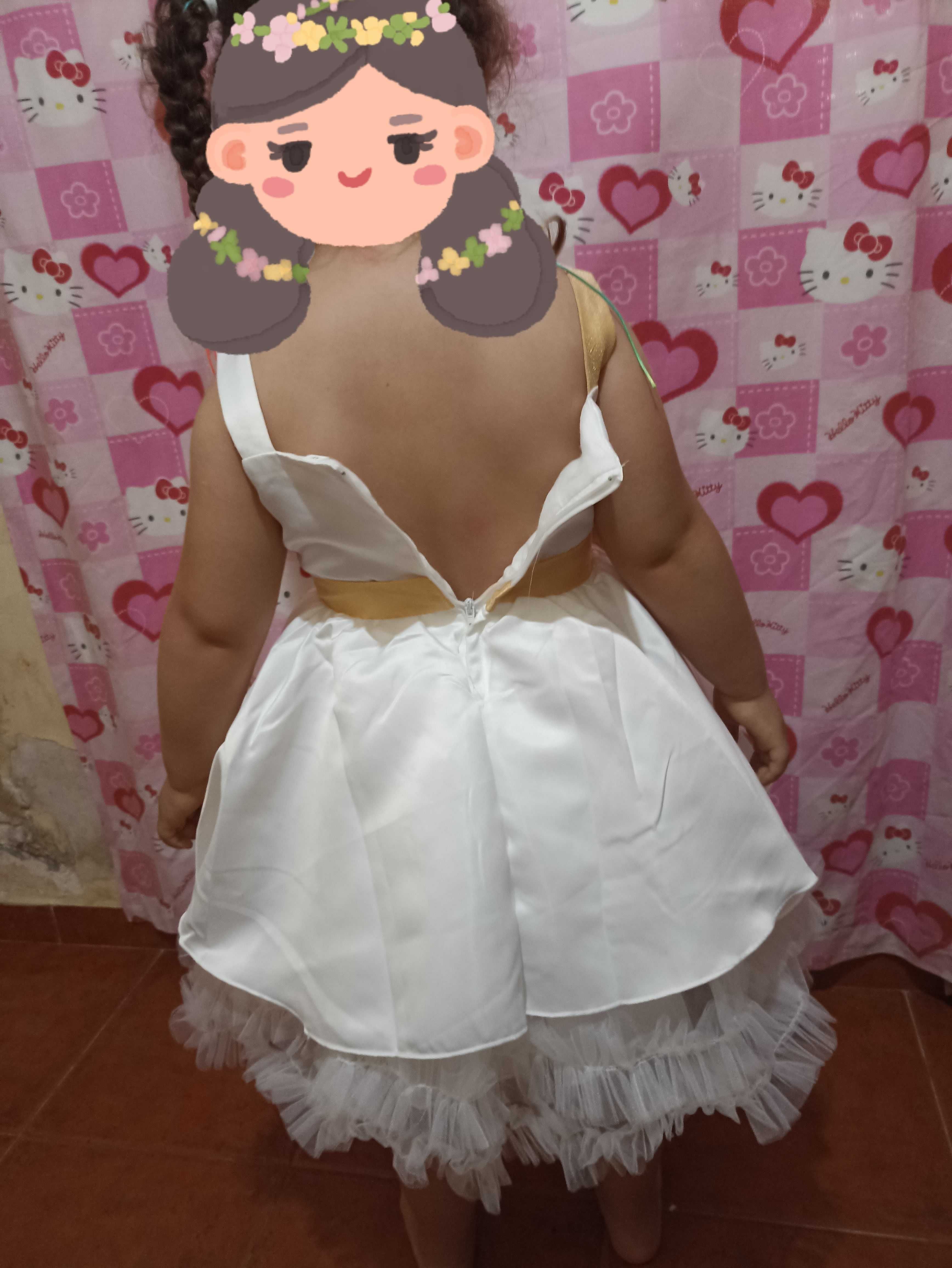 Vestido de cerimônia de menina