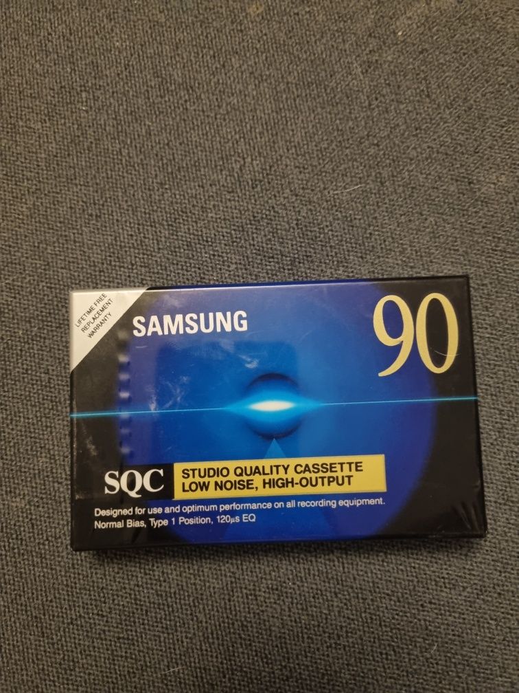 Nowa kaseta magnetofonową Samsung SQC 90 minut