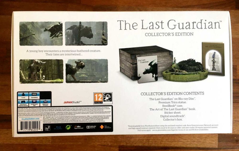 The Last Guardian Collector's Edition NOVA PS4