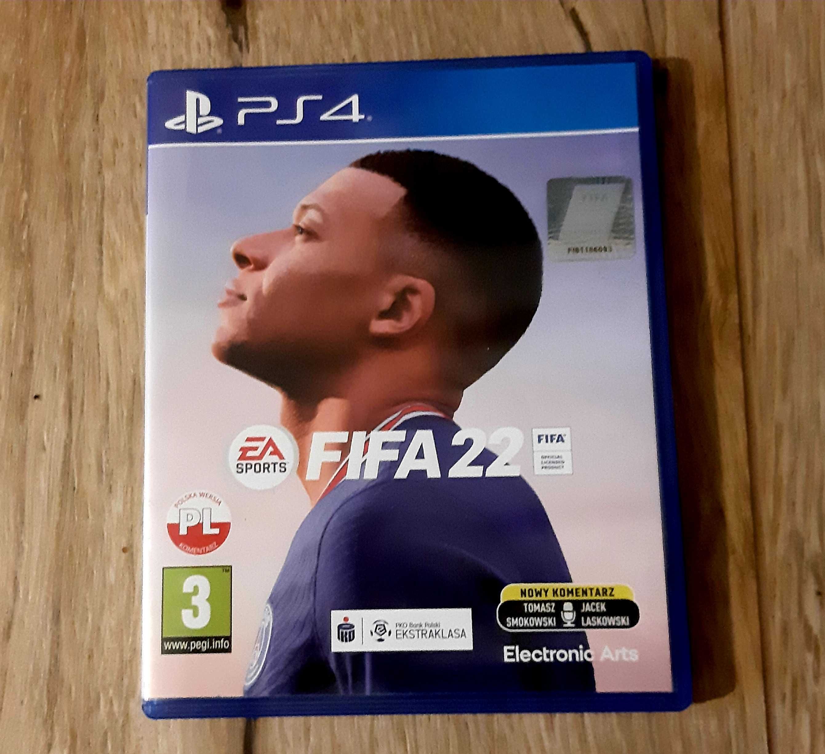 Gra FIFA22 PS4 polska wersja